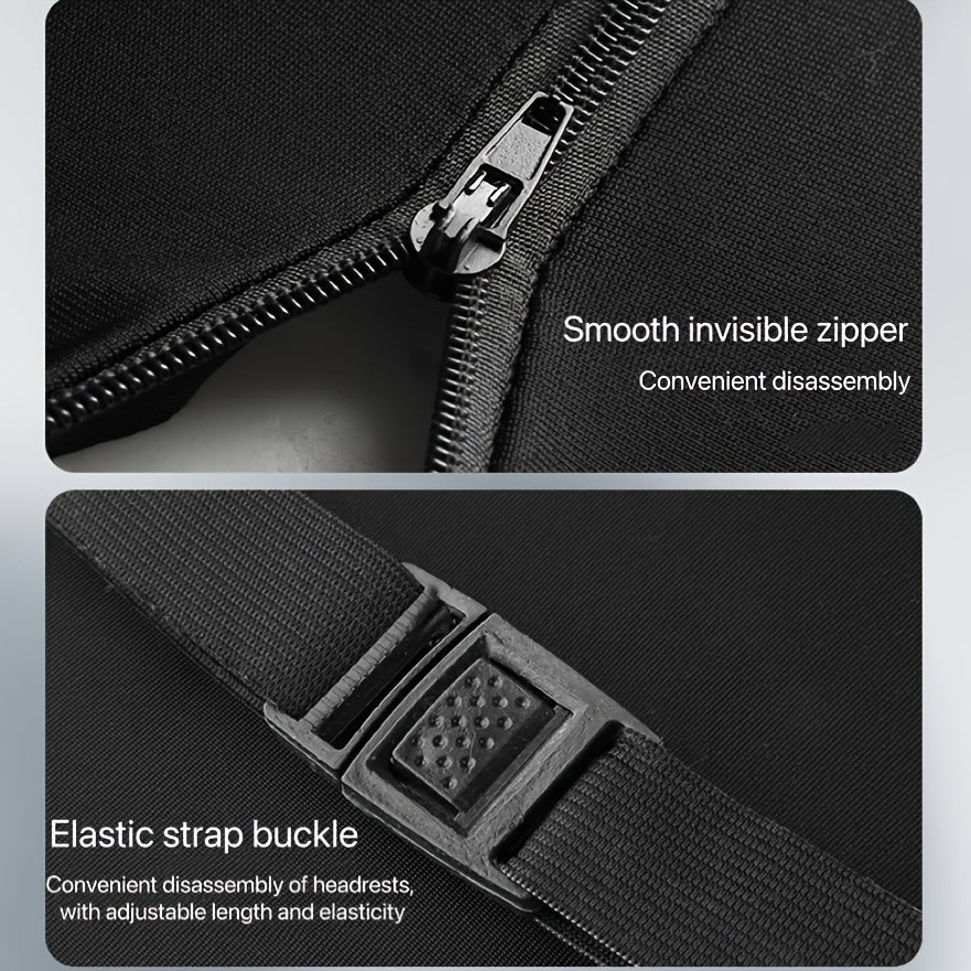 1 Set Car Headrest/Lumbar Support