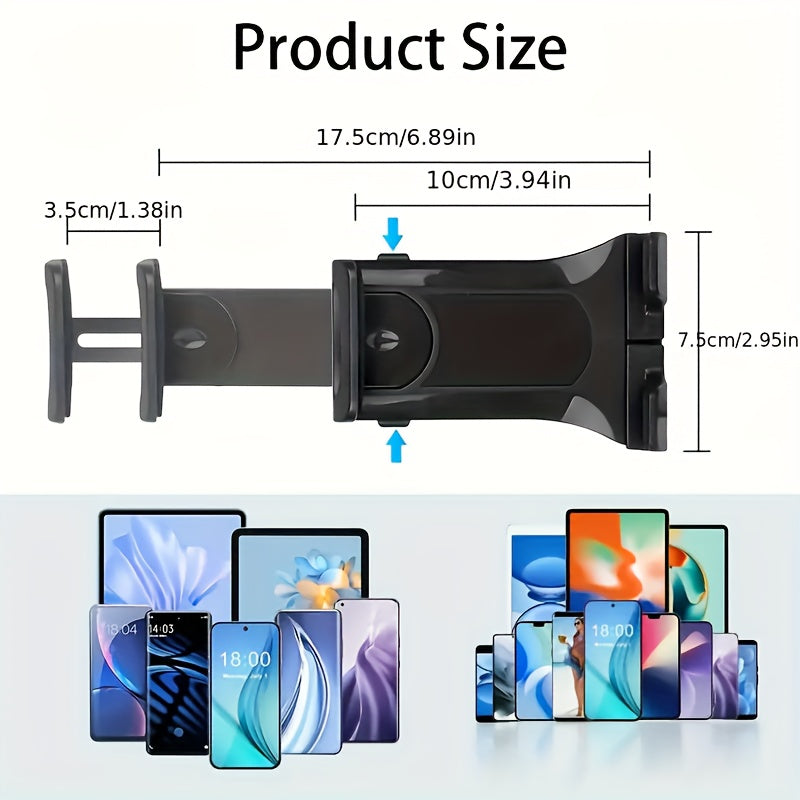 1pc Universal Tablet and Smartphone Car Mount