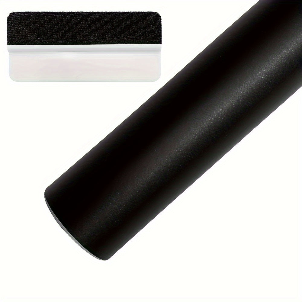1 Roll, 50x300cm, Matte Black Car Vinyl Film