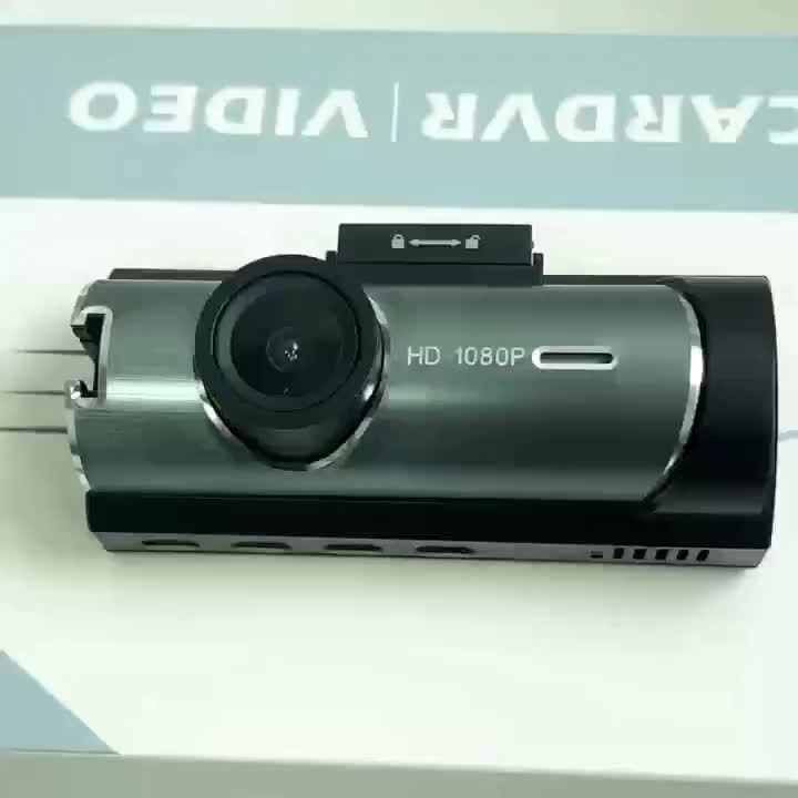 1080P Dual Camera Dash Cam for Cars with IR Night Vision