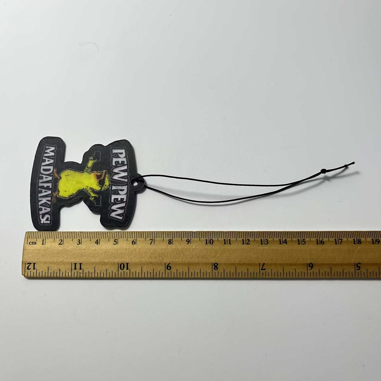 1pc Pew Pew Madafakas Duck Design Hanging Air Freshener