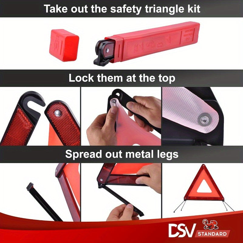 1pc Standard Emergency Triangles