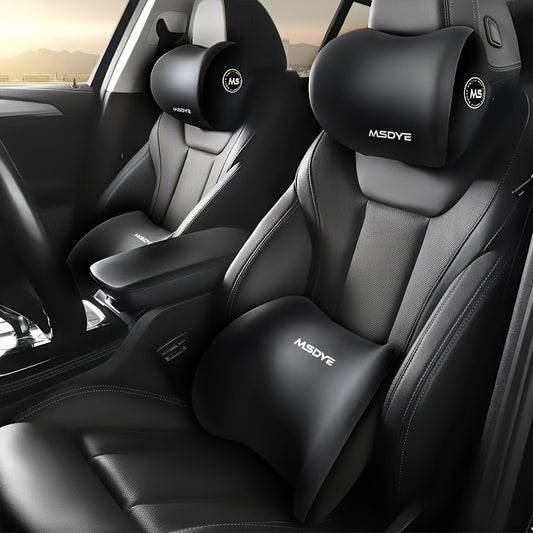 1 Set Car Headrest/Lumbar Support