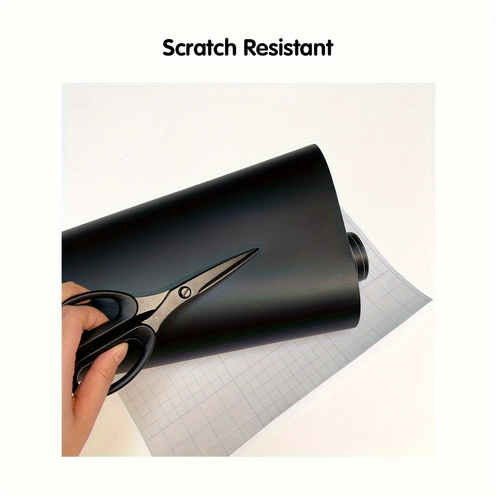 1 Roll, 50x300cm, Matte Black Car Vinyl Film
