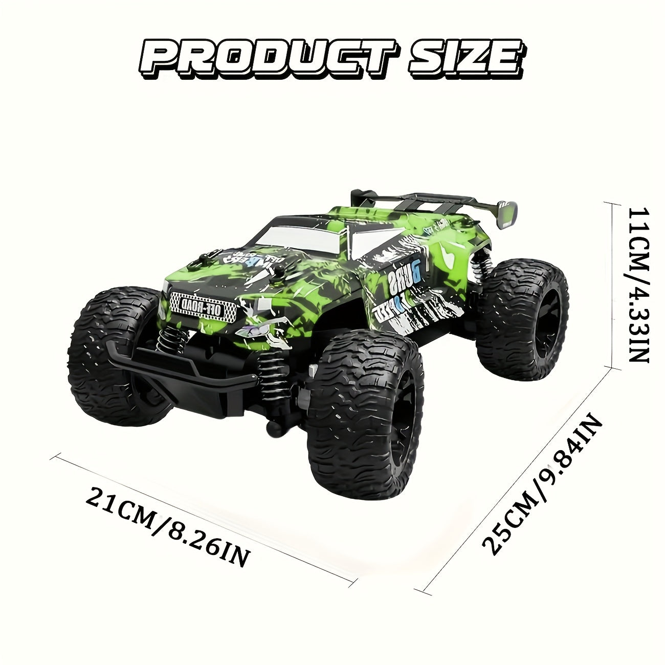1:18 Scale Remote Control Monster Truck
