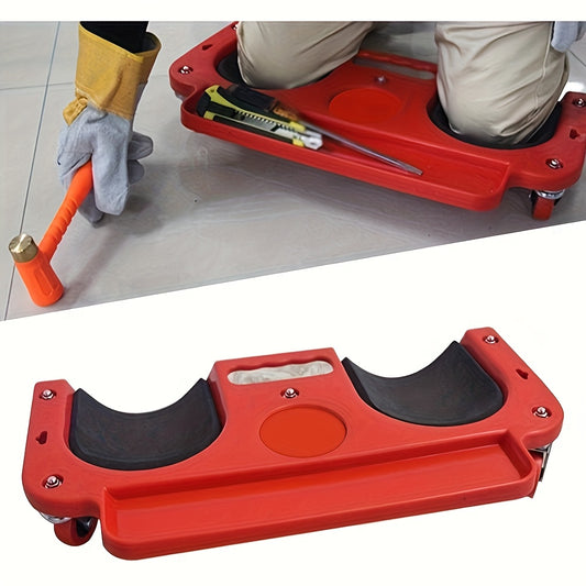 1pc Heavy-Duty Rolling Knee Pad Platform with Wheels