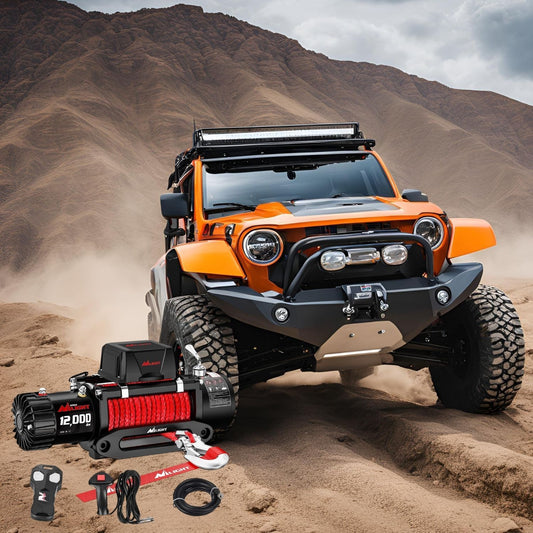 12V Electric Winch for Offroad Towing